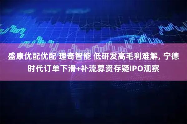 盛康优配优配 理奇智能 低研发高毛利难解, 宁德时代订单下滑+补流募资存疑IPO观察