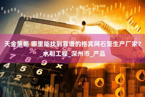 天金策略 哪里能找到靠谱的格宾网石笼生产厂家？_水利工程_深州市_产品